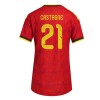 Belgia Timothy Castagne #21 Hjemmedrakt Kvinner VM 2026 Kortermet